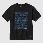 Uniqlo Peace For All Ut Printed T-Shirt (Akamai Technologies) Women’s Black