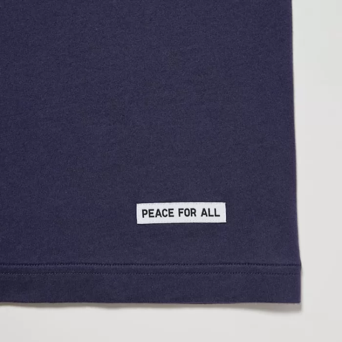 Uniqlo Peace For All Ut Printed T-Shirt (Ayumu Hirano) Men’s Navy Blue