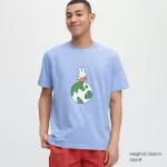 Uniqlo Peace For All Ut Printed T-Shirt (Dick Bruna) Men’s Blue