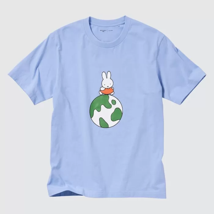 Uniqlo Peace For All Ut Printed T-Shirt (Dick Bruna) Men’s Blue