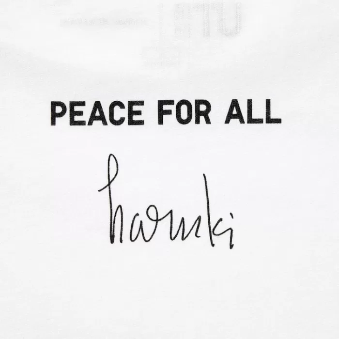 Uniqlo Peace For All Ut Printed T-Shirt (Haruki Murakami) Men’s White