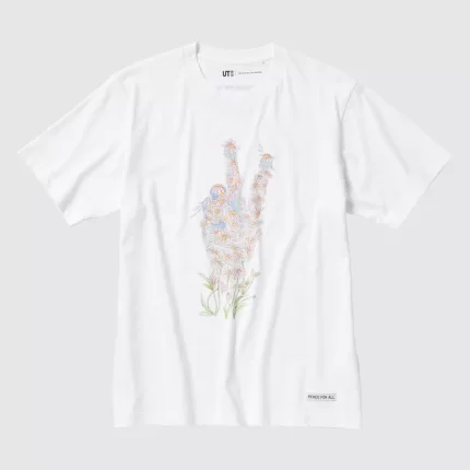 Uniqlo Peace For All Ut Printed T-Shirt (Jonathan Anderson) Men’s White