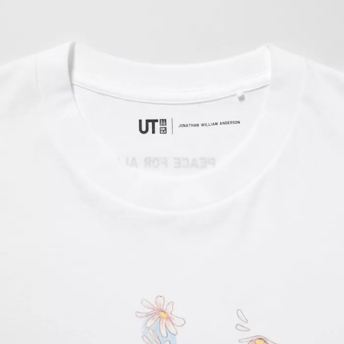 Uniqlo Peace For All Ut Printed T-Shirt (Jonathan Anderson) Men’s White