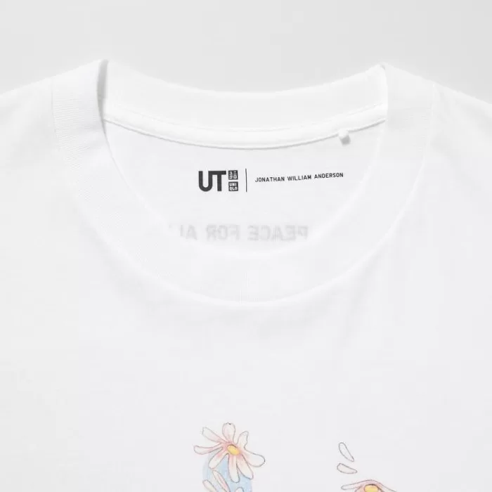 Uniqlo Peace For All Ut Printed T-Shirt (Jonathan Anderson) Women’s White