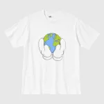 Uniqlo Peace For All Ut Printed T-Shirt (Kaws) Men’s White