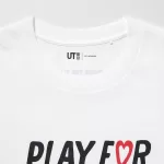 Uniqlo Peace For All Ut Printed T-Shirt (Kei Nishikori) Men’s White