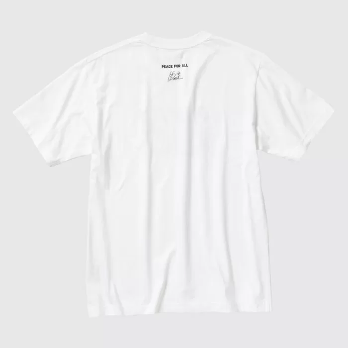 Uniqlo Peace For All Ut Printed T-Shirt (Kei Nishikori) Women’s White