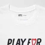 Uniqlo Peace For All Ut Printed T-Shirt (Kei Nishikori) Women’s White