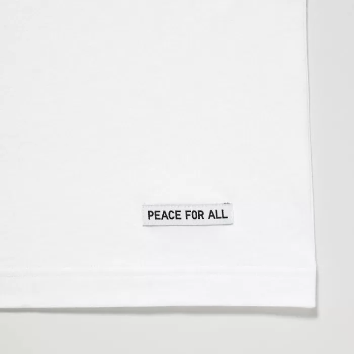 Uniqlo Peace For All Ut Printed T-Shirt (Kei Nishikori) Women’s White