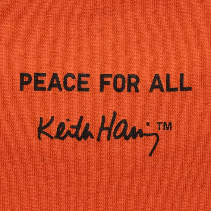 Uniqlo Peace For All Ut Printed T-Shirt (Keith Haring) Men Orange