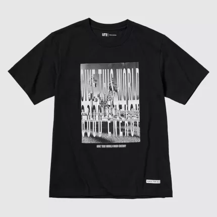 Uniqlo Peace For All Ut Printed T-Shirt (Kosuke Kawamura) Men’s Black