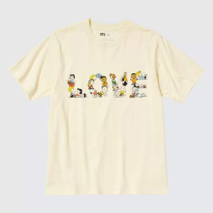 Uniqlo Peace For All Ut Printed T-Shirt (Peanuts) Men’s Yellow