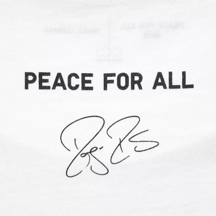 Uniqlo Peace For All Ut Printed T-Shirt (Roger Federer) Women’s White