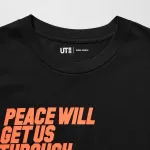 Uniqlo Peace For All Ut Printed T-Shirt (Shingo Kunieda) Men’s Black