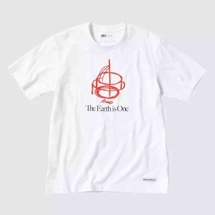 Uniqlo Peace For All Ut Printed T-Shirt (Tadao Ando) Men’s White