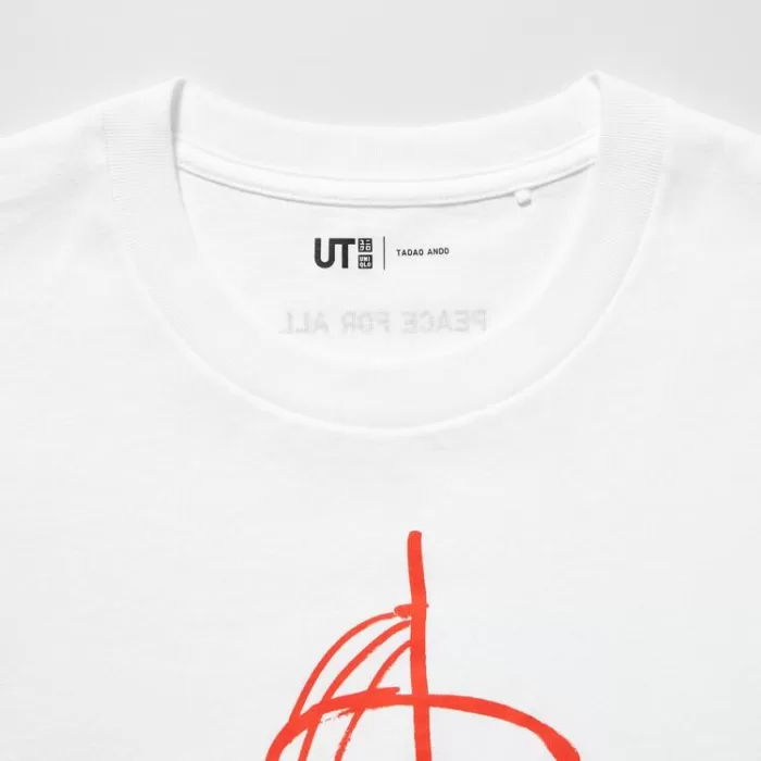 Uniqlo Peace For All Ut Printed T-Shirt (Tadao Ando) Women’s White