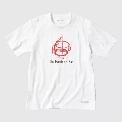 Uniqlo Peace For All Ut Printed T-Shirt (Tadao Ando) Women’s White