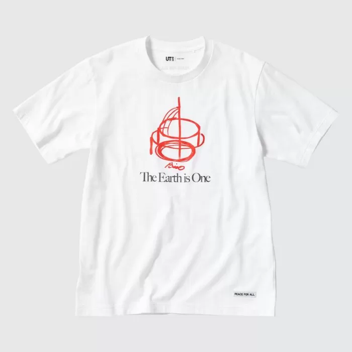 Uniqlo Peace For All Ut Printed T-Shirt (Tadao Ando) Women’s White