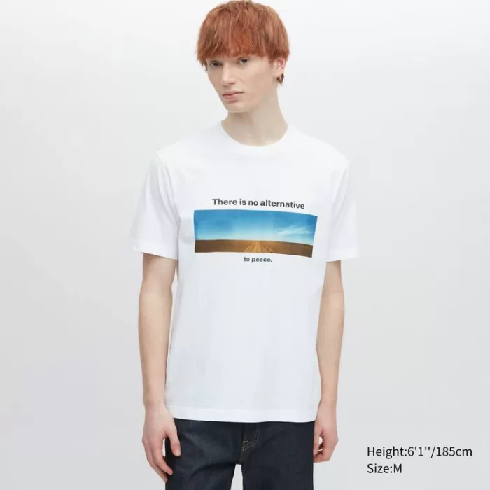 Uniqlo Peace For All Ut Printed T-Shirt (Wim Wenders) Men’s White