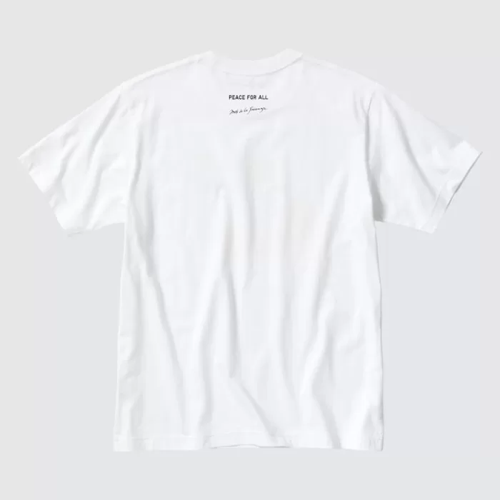 Uniqlo Peace For All Ut Printed T-shirt (Ines De La Fressange) Men White