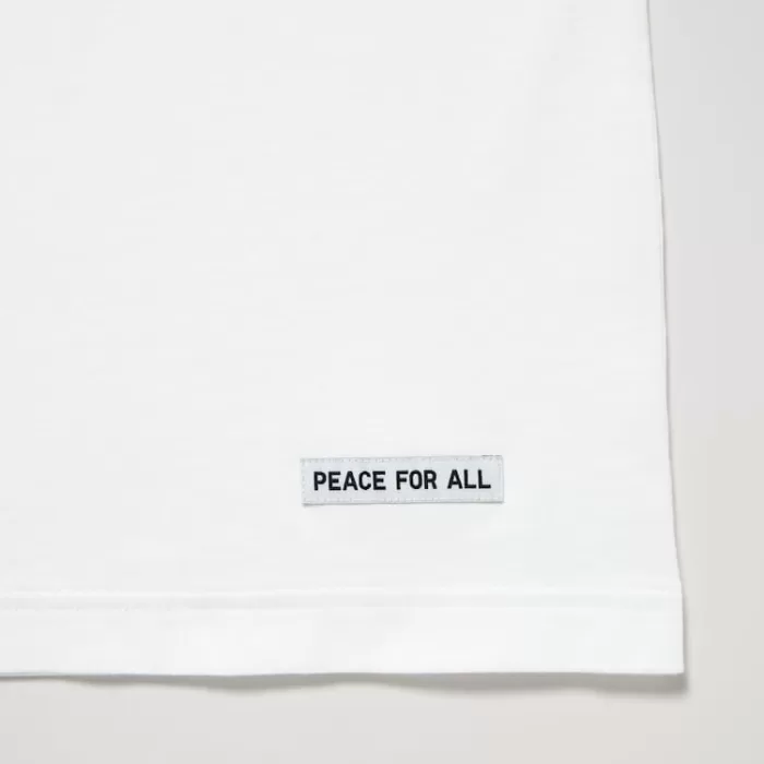 Uniqlo Peace For All Ut Printed T-shirt (Ines De La Fressange) Men White