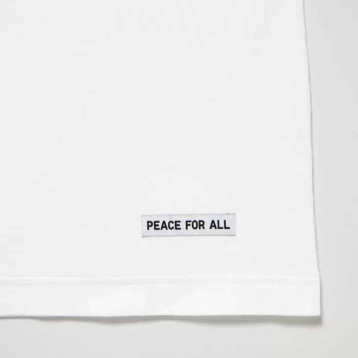 Uniqlo Peace For All Ut Printed T-shirt (Ines De La Fressange) Women White