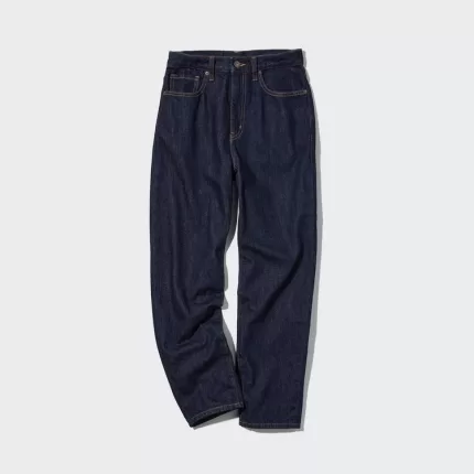 Uniqlo Peg High Rise Women’s Jeans Navy Blue