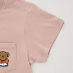 Uniqlo Picturebook Ut Printed Baby T-shirt Brown