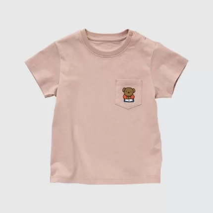 Uniqlo Picturebook Ut Printed Baby T-shirt Brown