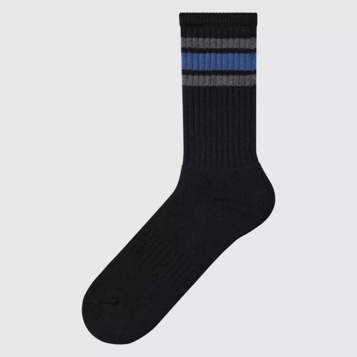 Uniqlo Pile Lined Socks Men Black