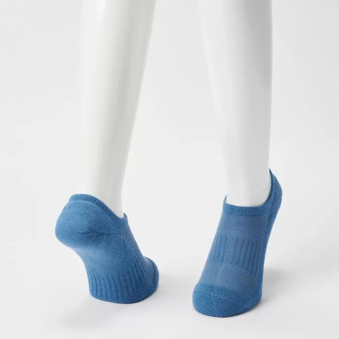 Uniqlo Pile Low Cut Men’s Socks Blue