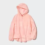 Uniqlo Pocketable UV Protection Anorak (Pattern) Women’s Pink