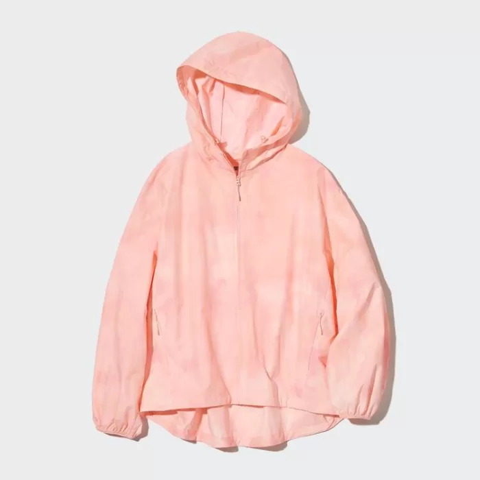 Uniqlo Pocketable UV Protection Anorak (Pattern) Women’s Pink