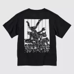 Uniqlo Pokemon Ut Printed T-Shirt Kids Black