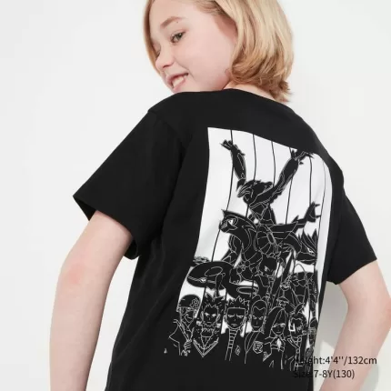 Uniqlo Pokemon Ut Printed T-Shirt Kids Black