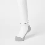 Uniqlo Reflect Short Socks (Three Pairs) Kids Grey White Black