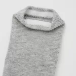 Uniqlo Regular Socks (Two Pairs) Baby Grey White