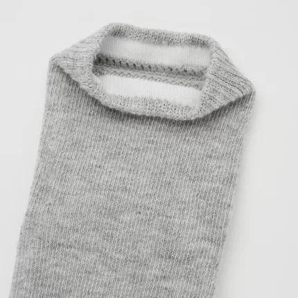 Uniqlo Regular Socks (Two Pairs) Baby Grey White