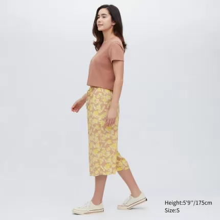 Uniqlo Relaco 3/4 Women’s Homewear Yellow