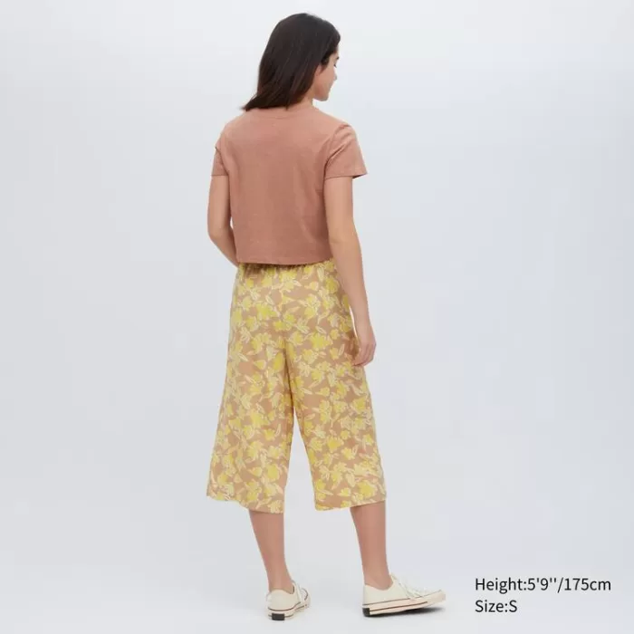 Uniqlo Relaco 3/4 Women’s Homewear Yellow