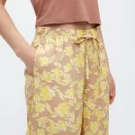 Uniqlo Relaco 3/4 Women’s Homewear Yellow