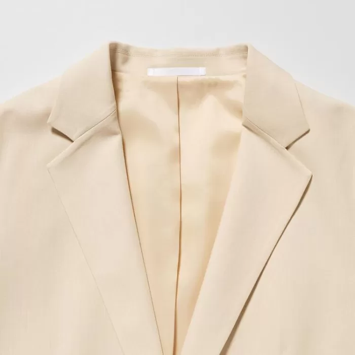 Uniqlo Relaxed Tailored Women’s Jackets Beige