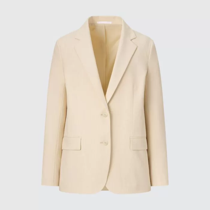 Uniqlo Relaxed Tailored Women’s Jackets Beige