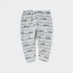 Uniqlo Relaxed Train Print Baby Leggings Light Grey