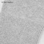 Uniqlo Ribbed Ankle Length Leggings (2021 Season) Kids Grey