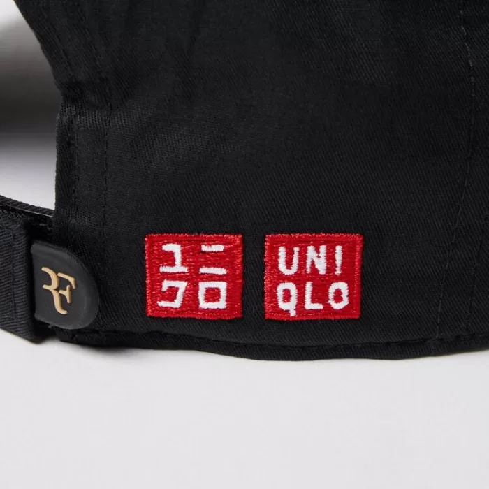 Uniqlo Roger Federer Rf Commemorative Men’s Caps Black