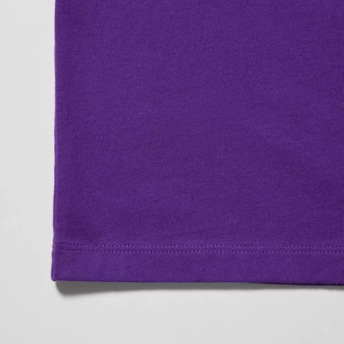 Uniqlo Roger Federer Rf Printed Women’s Purple T-Shirt