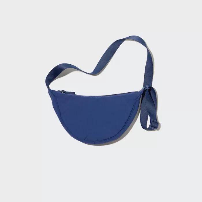 Uniqlo Round Mini Shoulder Bags Men Blue