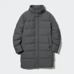 Uniqlo Seamless Down Coats Men Grey