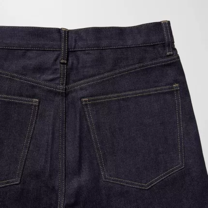 Uniqlo Selvedge Regular Fit Men’s Jeans Navy Blue